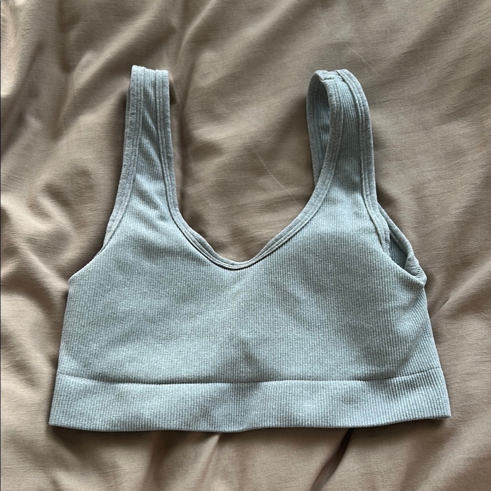 Bombshell Sportswear Gray Sports Bra Intimates